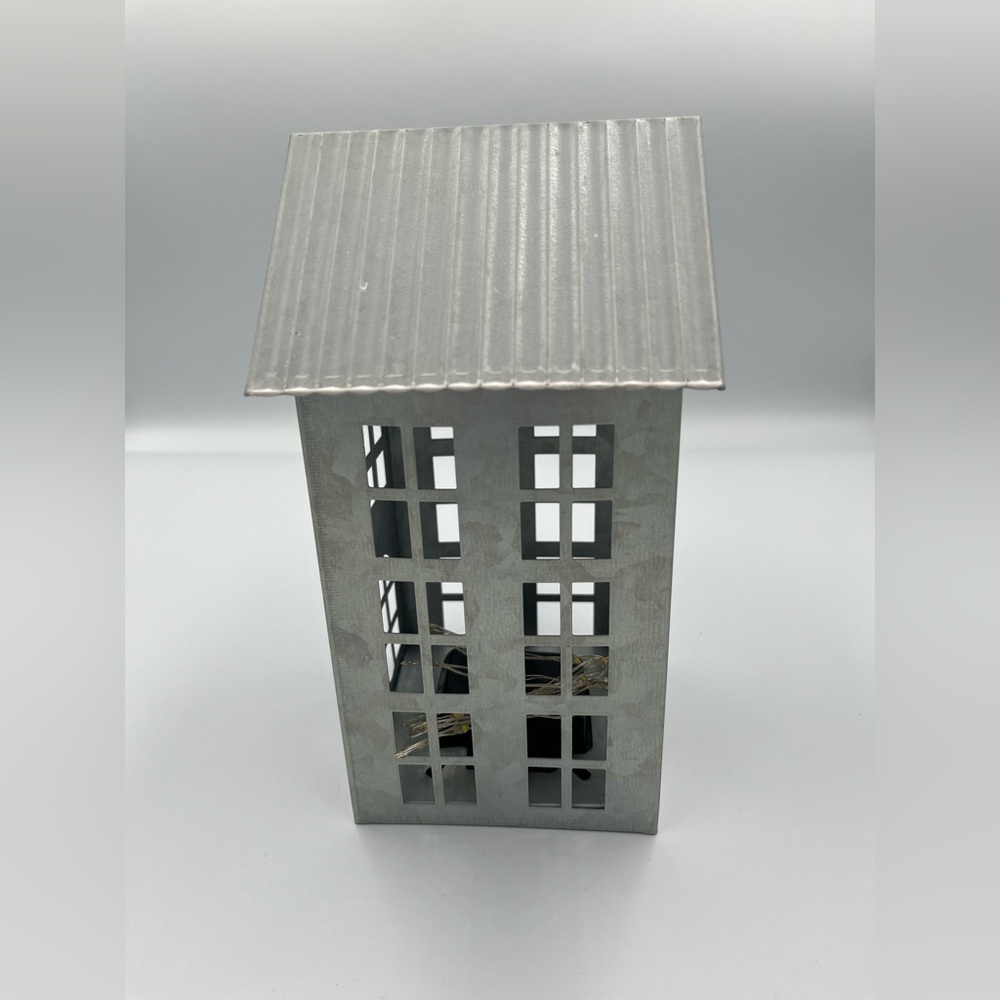 Set of Two - Galvanized Tin - Luminary - Holiday Houses - Target Wondershop - Picture 9 of 16
